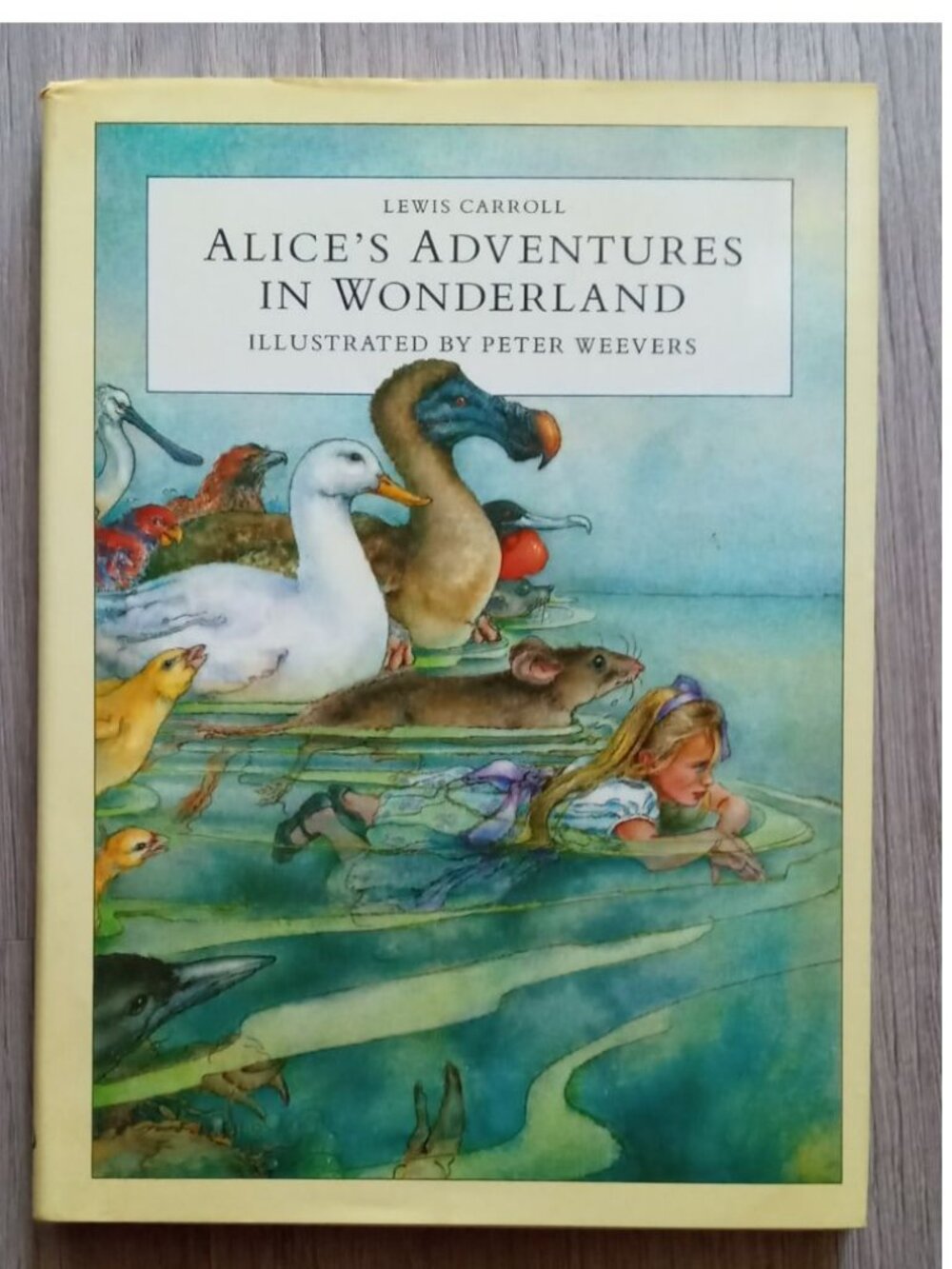 Alice's Adventures In Wonderland - Lewis Carroll (hard cover)